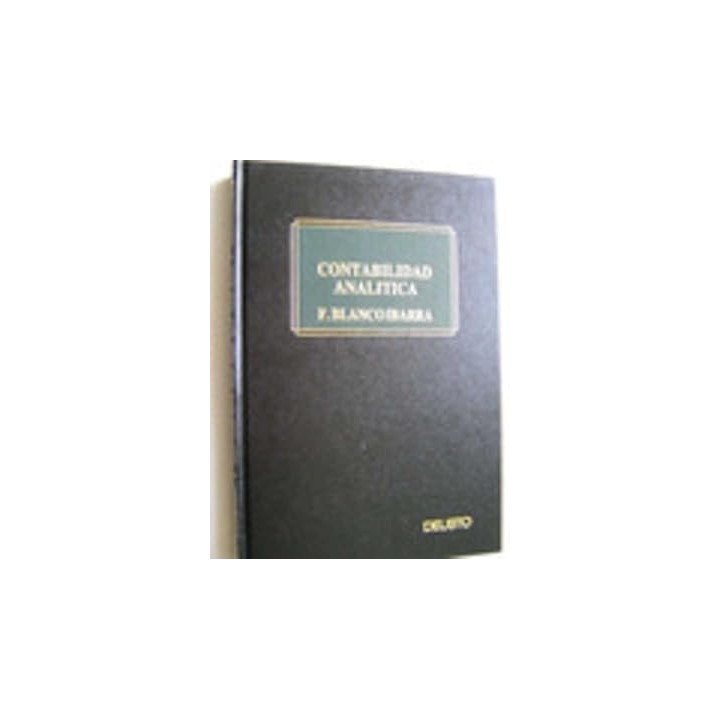 CONTABILIDAD ANALITICA